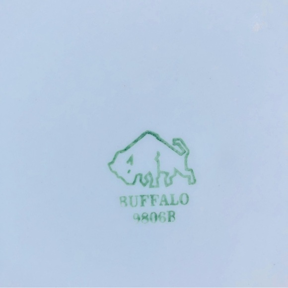 NEW Vintage BUFFALO Plate 9 3/4” International House of Pancakes 9806B, 2 Plates - Picture 5 of 15